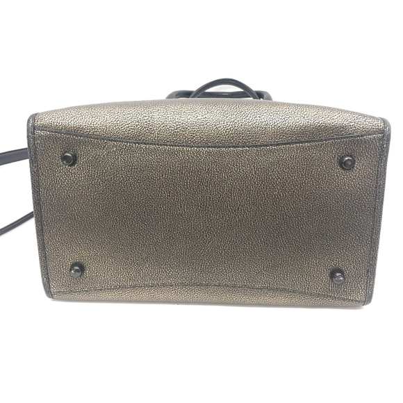 - SOLD - Coach Bronze Pebble Leather Tote - Picture 5 of 8